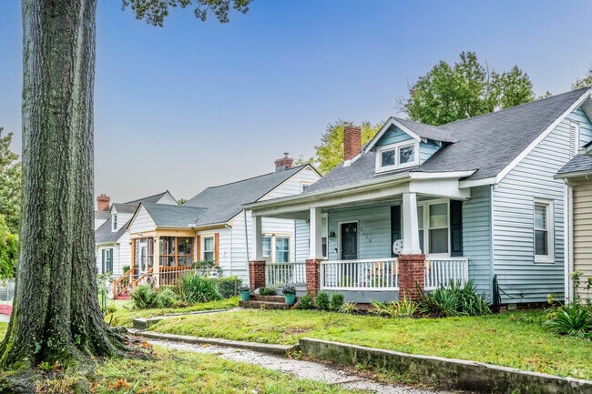 Charming bungalow, with its low-pitch roof and cozy, welcoming aura.