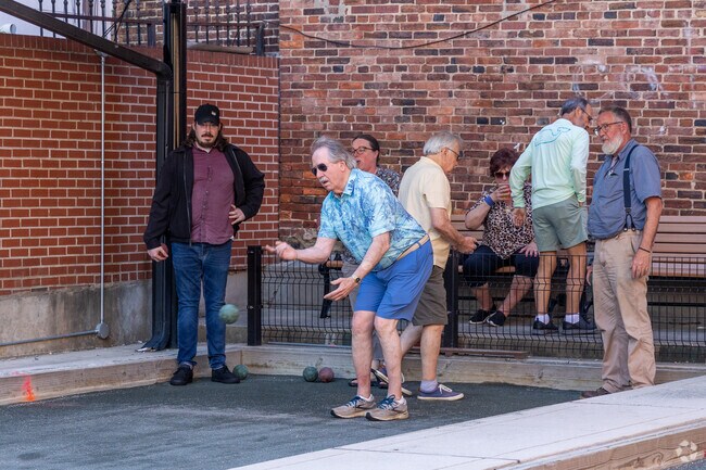 Little Italy has several bocce ball leagues that play throughout the year.