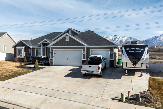 West Jordan has 21st Century developments with new ranch style homes.