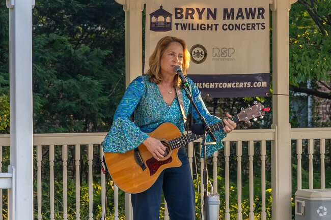 The Bryn Mawr Twilight Concerts Series runs all summer long.
