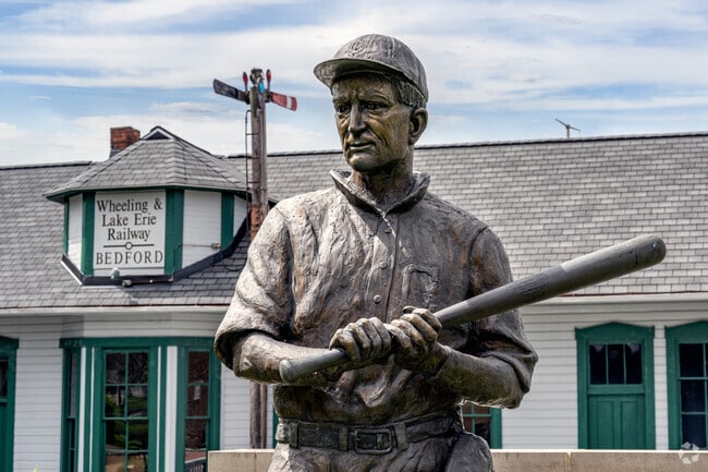 Elmer Flick, a Bedford local, was inducted into the Baseball Hall of Fame in 1963.