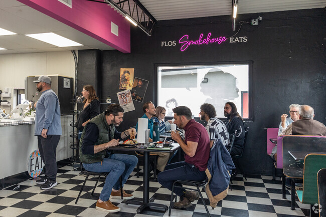 Flo's Smokehouse Eats serves up delicious barbecue and custom dishes in Renaissance neighborhood