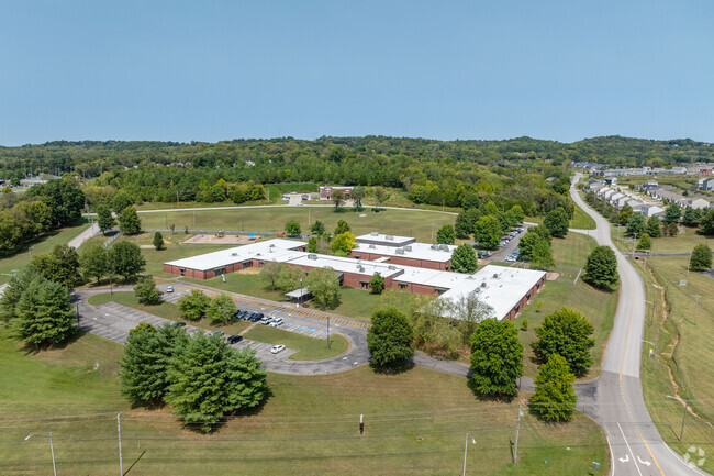 R. Howell Elementary School sits on US Hwy 412 in Columbia.