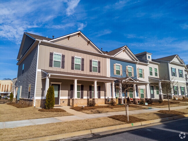 Townhomes are an option for Lawrenceville residents.