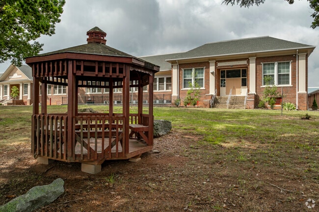Students at Granite Falls Middle School enjoy a beautiful and massive campus.