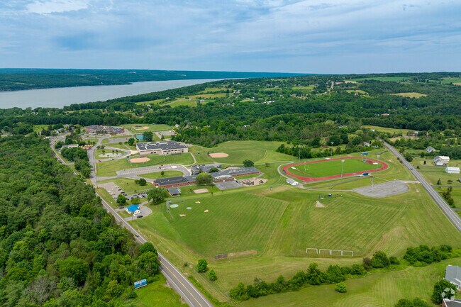 Lansing High School is located on the shores of beautiful Cayuga Lake.