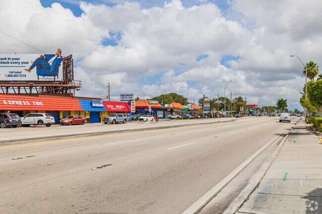 Bird Road is a main artery for the residents of Olympia Heights, FL.