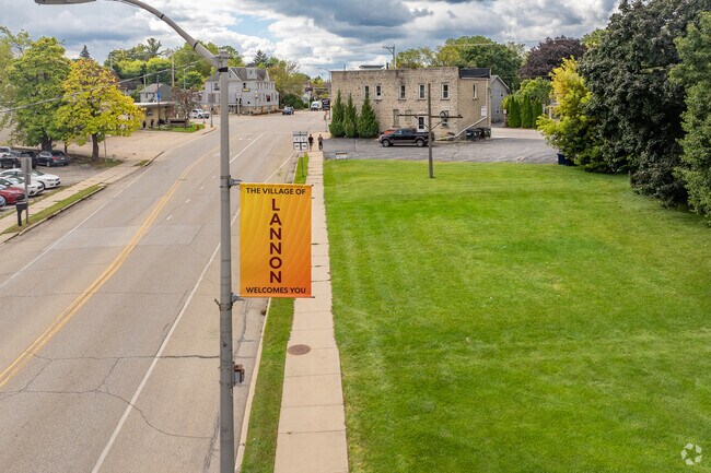 Lannon’s limestone heritage shapes local architecture and landscaping.