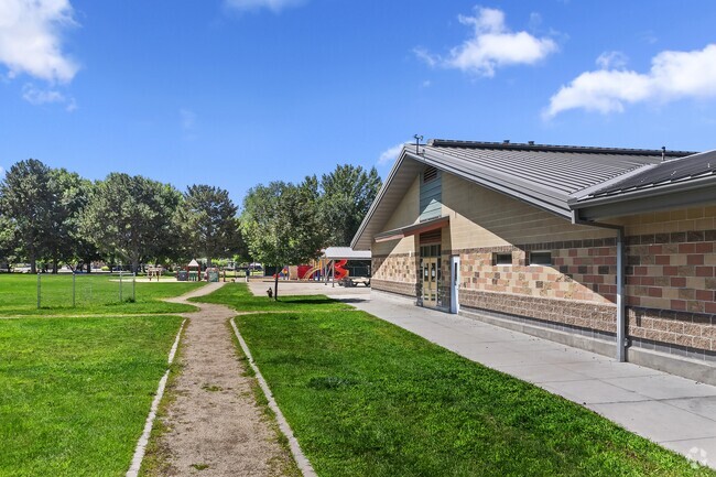 Students get to enjoy the outdoors at Grace Jordan Elementary School.