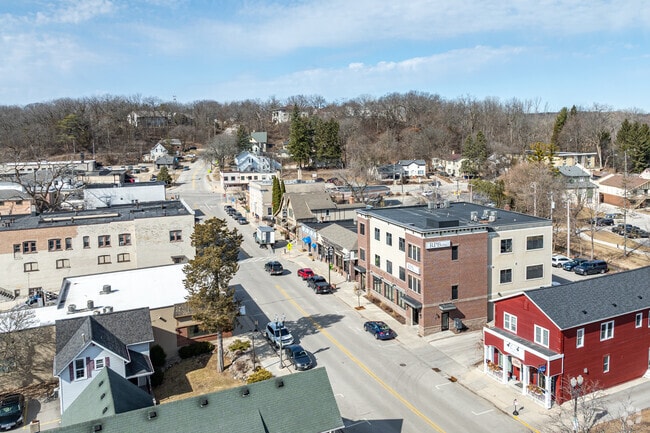 Hartland has a quaint downtown with local coffee shops, breweries and restaurants.