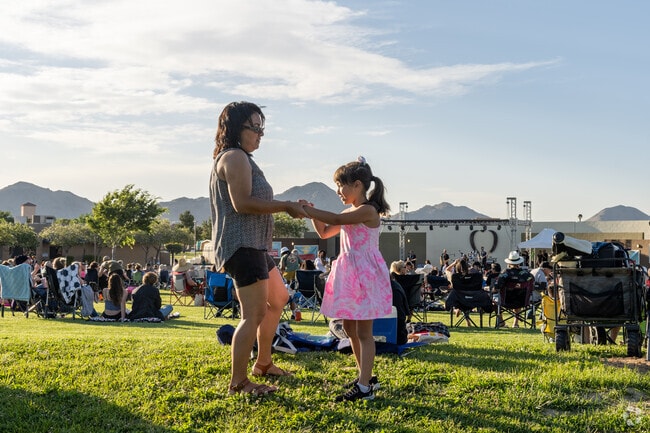Dance to the concert at Civic Center Park.