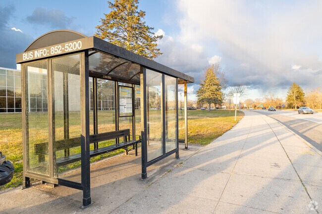 Buses run frequently in Northampton along Route 51.