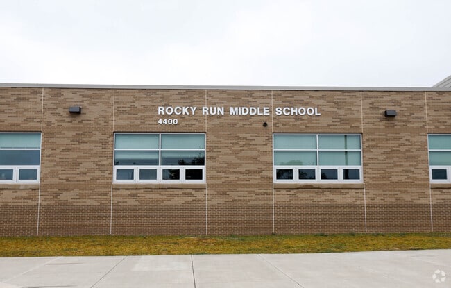 Rocky Run Middle School serves students from sixth to eighth grade in Chantilly, VA.