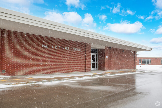 The Paul B. D Temple Elementary School is an integral part of the Falconer school system.