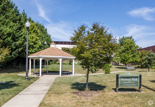 East Baltimore Midway residents can find a peaceful retreat at Midway Park.