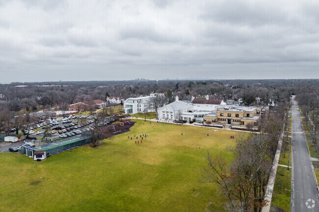 There is plenty of space for students to play at North Shore Country Day.