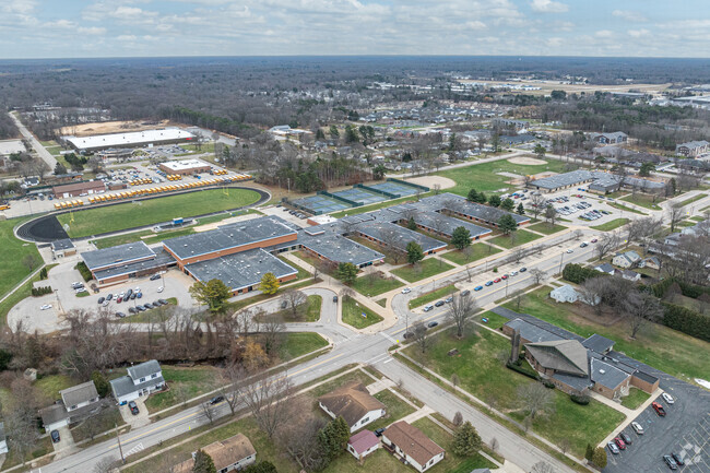 White Pines Intermediate School is located in Grand Haven, Michigan.