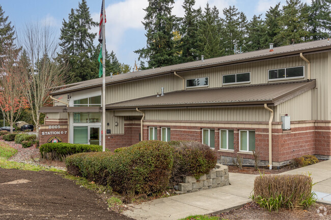 Central Pierce Fire & Rescue Station 67 is not too far from the Summit Puyallup neighborhood.