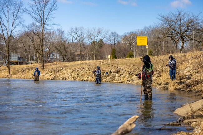 Root River runs along Midtown and is a great way to spend time outdoors.
