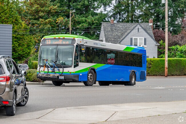 Carlyon-North residents can use public transit to access different areas of Olympia.