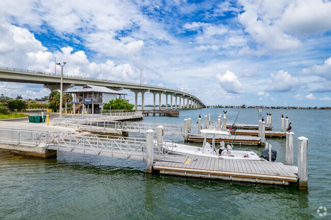Belleair Boat Launch allows easy access on the water near the north side of Harbor Bluffs.