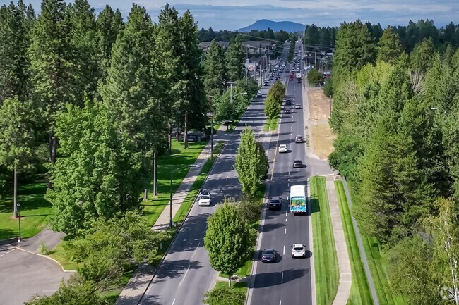 Getting around the area is a breeze with buses running through the area every hour.