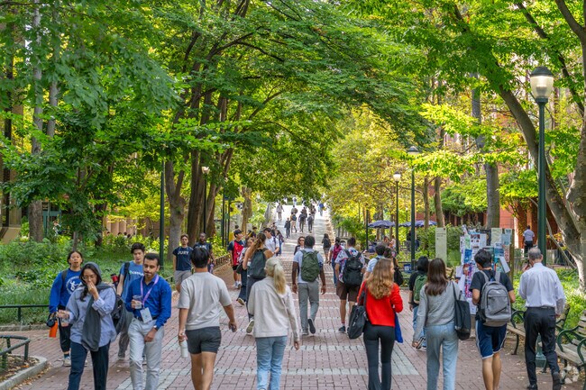 UPenn's campus is just a few miles from Walnut Hill.
