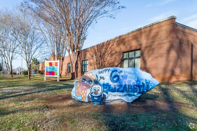 West Elementary School boulder.