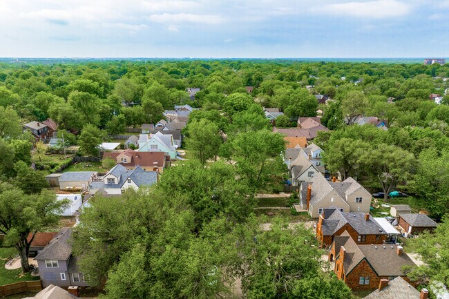 Most homes in Country Overlook are surrounded by tall and mature trees.