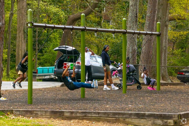 Bring the kids for an afternoon at Adam's Park playground.