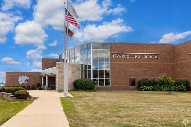 Oswego High boasts an impressive overall Niche score of A-minus with diversity and sports.