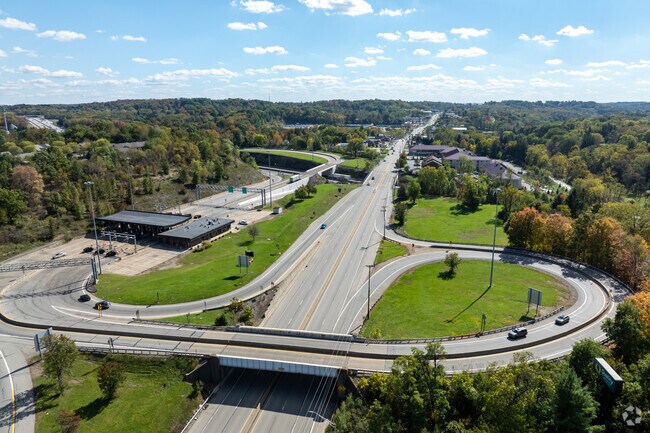 Route 8 cuts through the heart of Hampton.