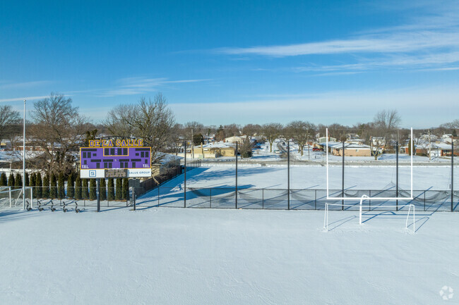 The fields at De La Salle Collegiate High School.