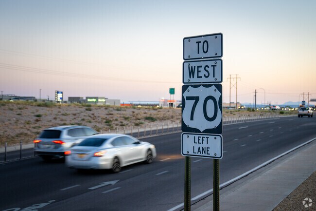 Highway 70 is about 2 miles north and connects easily to Interstate 25.