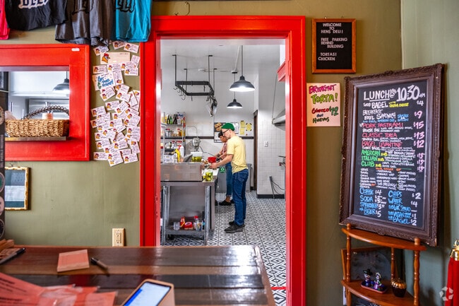 Stop at Hen's Deli in Walker's Point for excellent sandwinches.