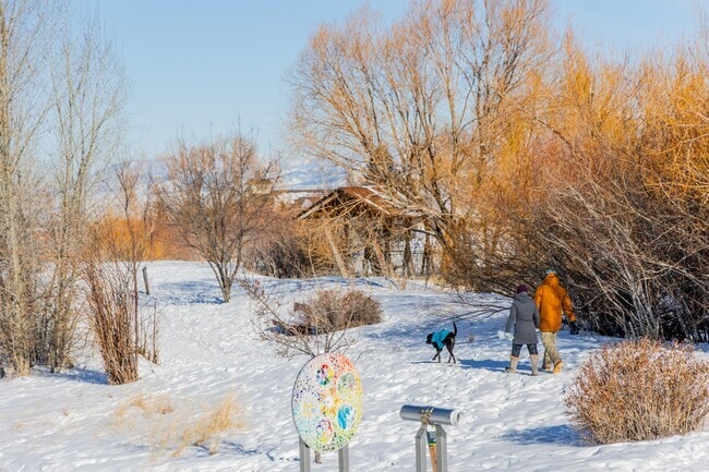 Flanders Mill offers amazing winter walks in Winter Valley West Park.