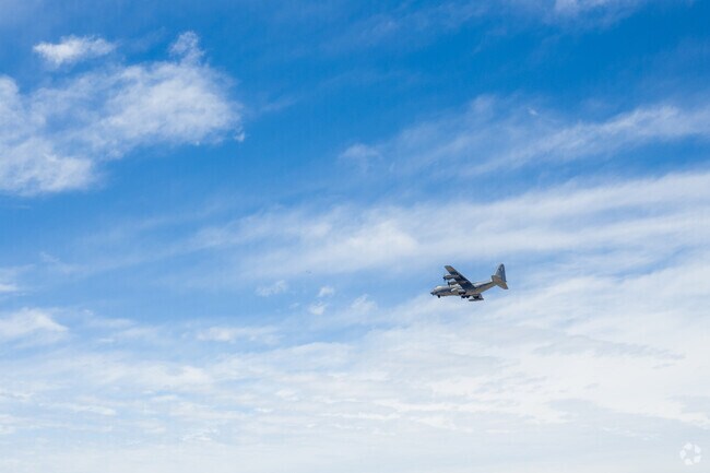 Davis-Monthan Air Force Base conducts daily fly-overs in Julia Keen.