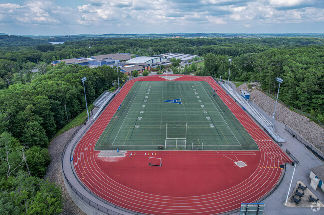 Ashland High School football field in Ashland.