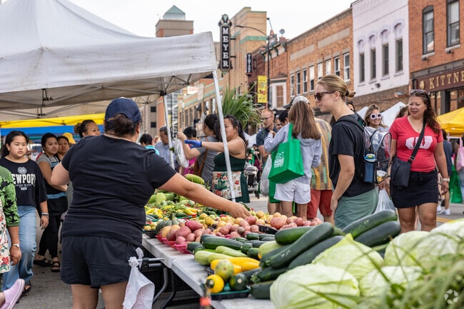 Astor residents head downtown Saturday mornings for the Downtown Farmers Market.