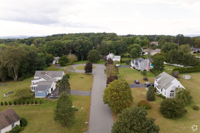 Cul-de-sacs are common and a great way for kids to play safely in Hadley, MA.