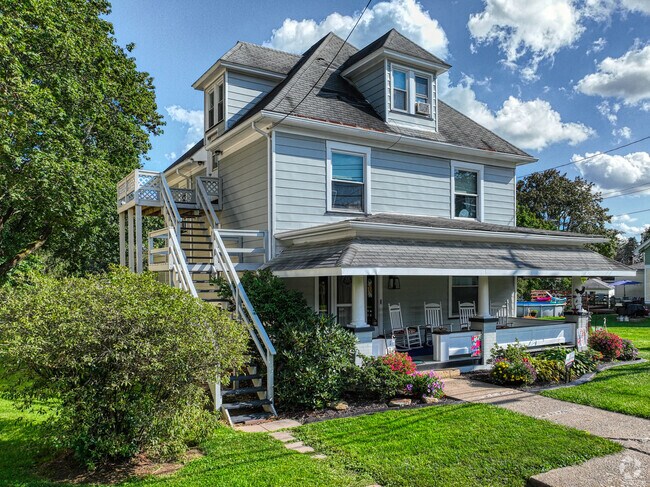 Large American Foursquare homes add character to Connoquenessing.