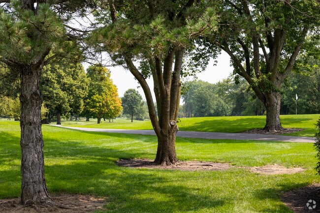 Blackberry Countryside is scenic and serene with its rolling knolls and shaded old trees.