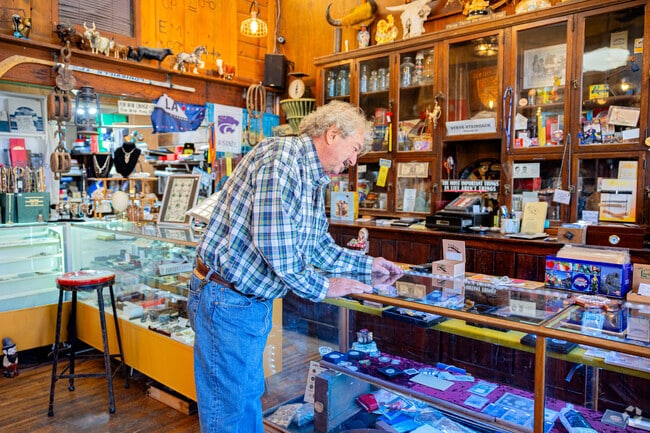Locals can find antique stores in downtown Ellsworth.