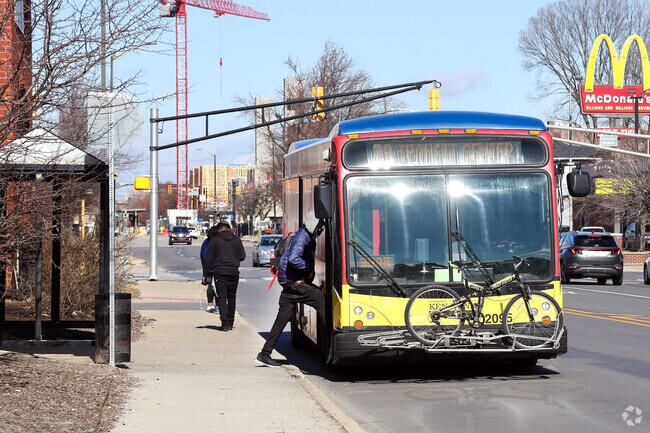 IndyGo is the public transportation system serving the Old Northside neighborhood.