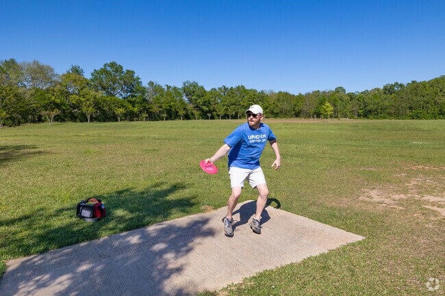More Blackstone residents are enjoying disk golf.