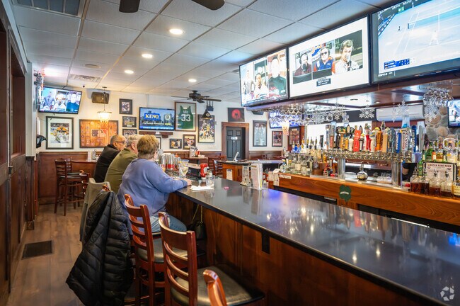 Grab a drink with some friends at the Grand Slam Pizza & Pub in West Bridgewater.