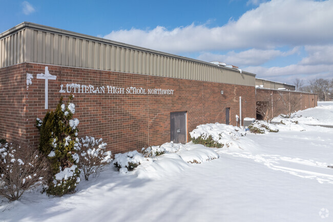 Lutheran High School Northwest front exterior.