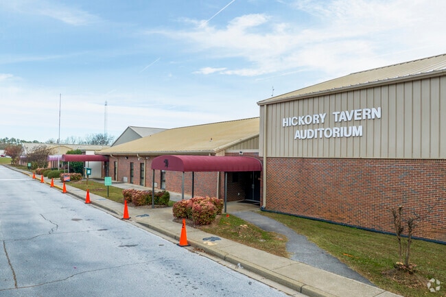 Hickory Tavern School auditorium in Princeton.