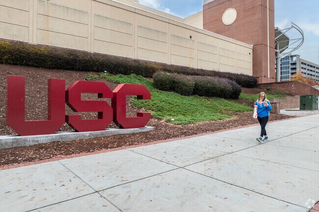 Columbia's University Hill mixes USC history with a highly walkable downtown.