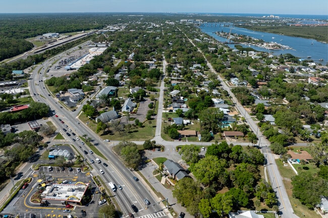 South Mainland is bordered by US 1 and the Indian River Lagoon.